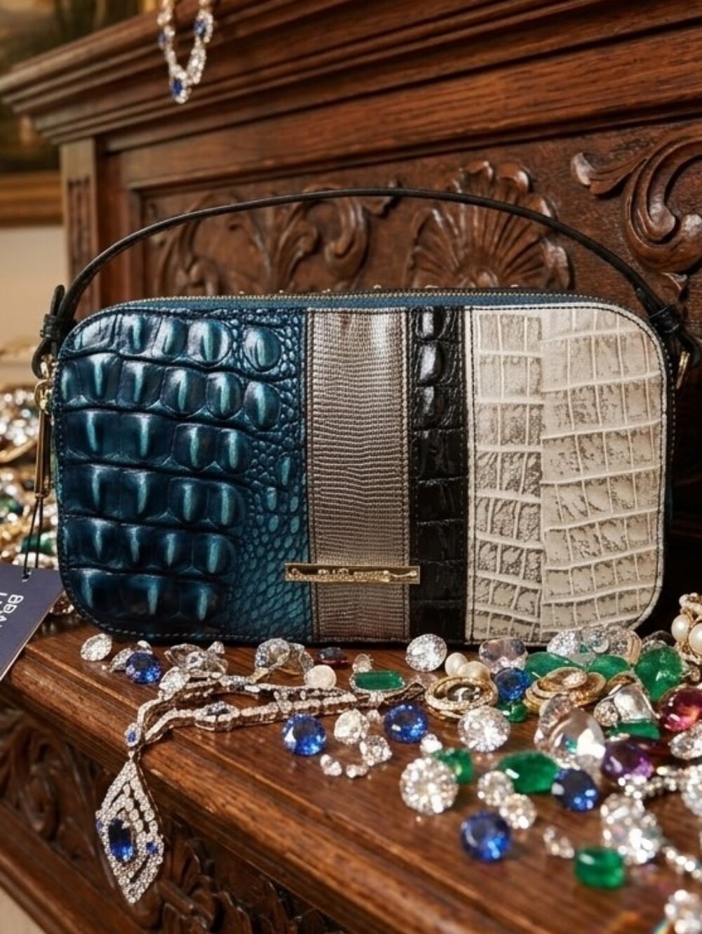 Brahmin Legacy Genuine Leather Crossbody Bag NWT